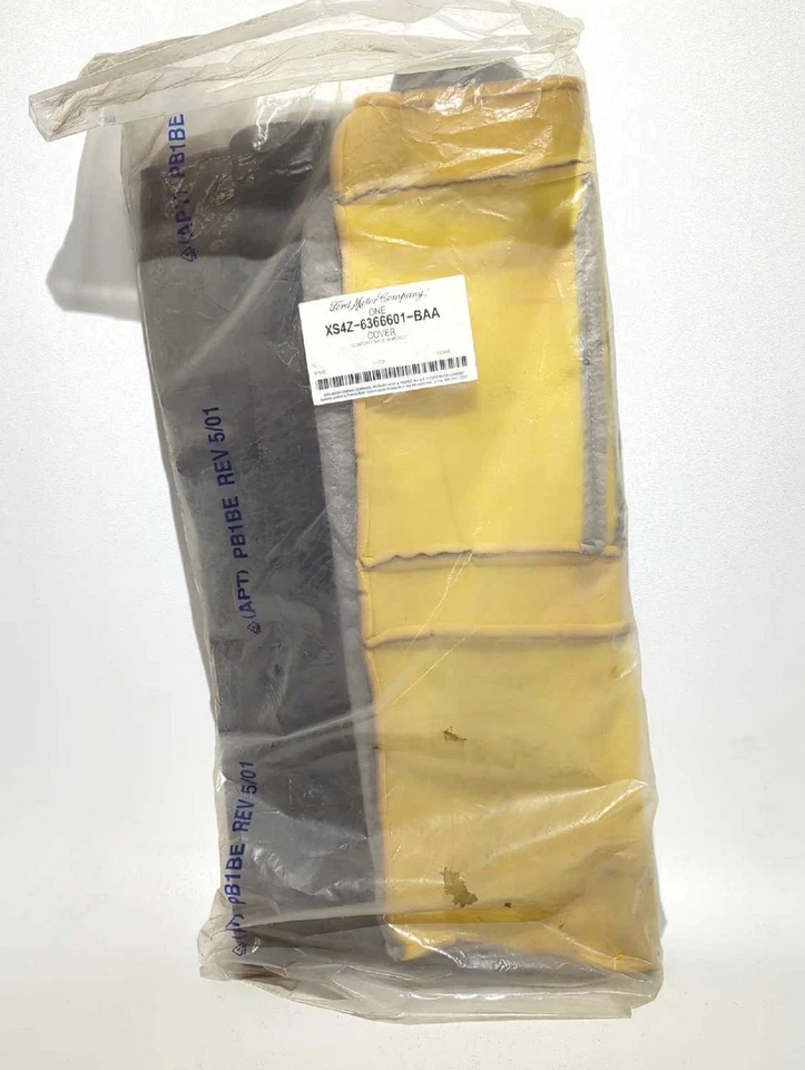 Nueva cubierta de asiento superior trasero Ford 1998-2003 Escort 2 puertas gris tostado tela izquierda OEM Foto 4 de 4