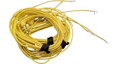 2X Universal Replacement Audio Cable for Sony Headphones   Yellow Repair Wire