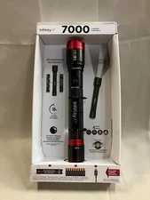 Infinity X1 7000L Dual Power Rechargeable Flashlight 7000 Lumen CREE LED