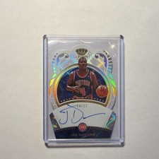 Panini Crown Royale Royal Signatures Joe Dumars #RS-JDM Pistons Auto /17