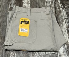 Carhartt BN0151-M 44x34 Men s Loose Fit Canvas Utility Work Pants Tan NWT