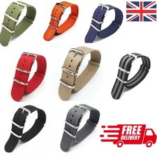 Nato Watch Strap Nylon Band Military Army Diver G10 MOD | 18mm 20mm 22 mm UK