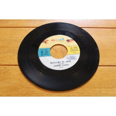JOHNNY EAGER ''BLESSING OF LOVE / I UNDERSTAND'' 45 RPM 7'' SINGLE VINYL VG-