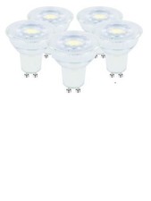 Image of Integral ILGU10DE087-5 5.6W 4000K Dimmable GU10 LED Bulb 50W Eq pk of 5