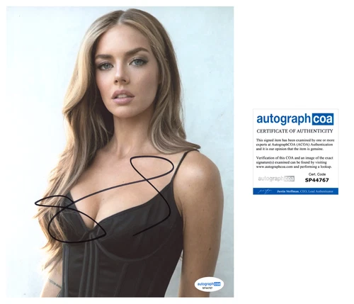 Samara Weaving signed Auto 8x10 Photo READY OR NOT 2 am Hot SEXY Scream ACOA COA