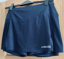 HEAD Ladies Navy Blue Tennis Pádel Pickleball Skort Size M (14)