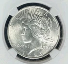 1923 PEACE SILVER DOLLAR ~ NGC - MS 63 ~BEAUTIFUL COIN~ REF#32-058