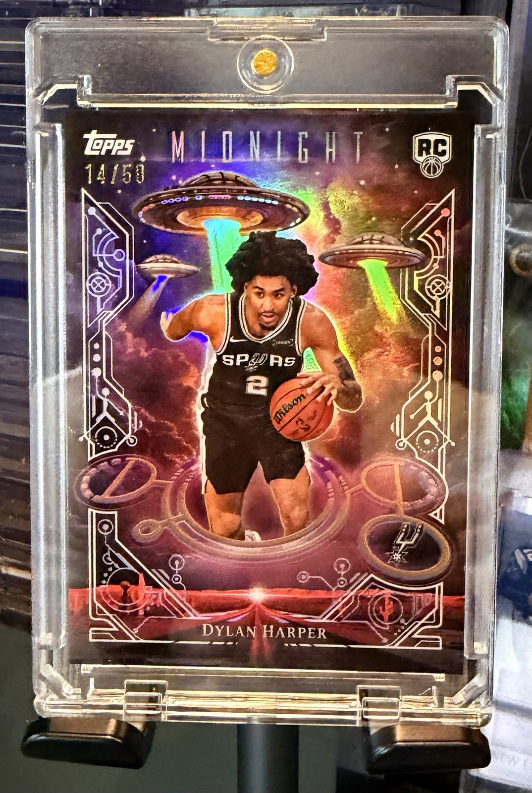 2025-26 Topps Midnight Dylan Harper Daydreamers /50 RC