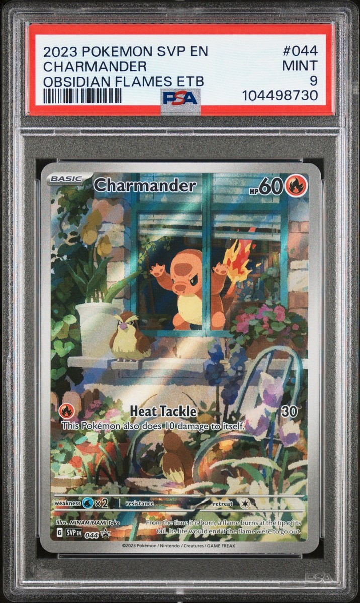 PSAグレード ポケモンカード　サラマンダー PSA 9 Charmander #044 2023 Pokemon Svp En-Sv Black Star Promo