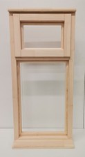Ron Currie Timber Window Wooden Top Hung Casement Softwood 483x1045mm - RCWN10V