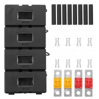 1X(1 Set Midi Sicherungshalter Sicherungshalter FüR Pkw, , Fahrzeuge Kun1461