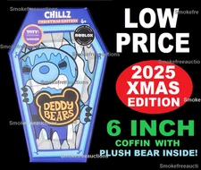Deddy Bear CHILLZ Blue Christmas Edition Chill Elf Chilz in Coffin S2 Plush 2025
