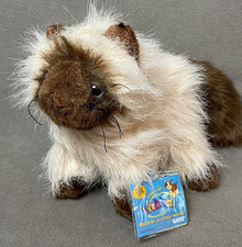 Ganz Webkinz Himalayan Cat Realistic Plush Animal Figure w/ Sealed Code