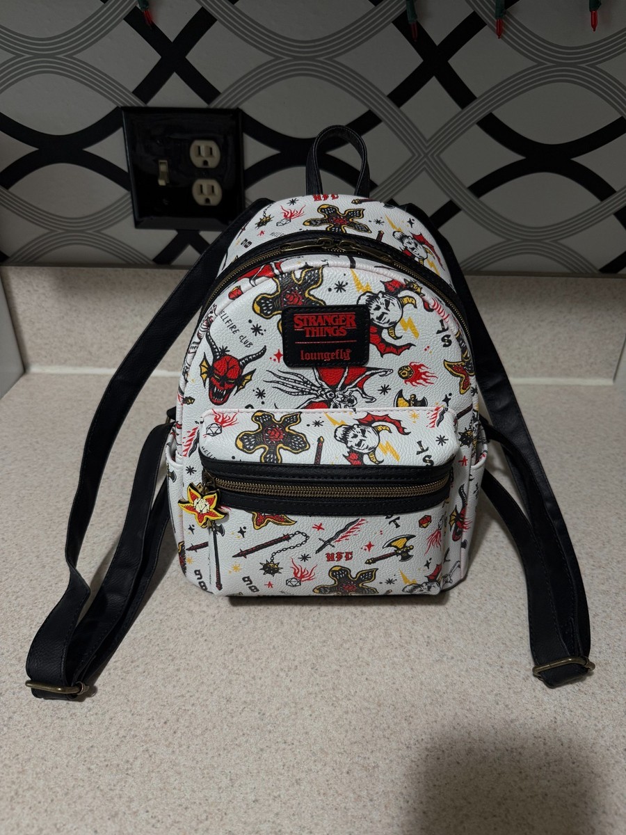 Stranger Things Hellfire Club Loungefly mini backpack | eBay display picture 1