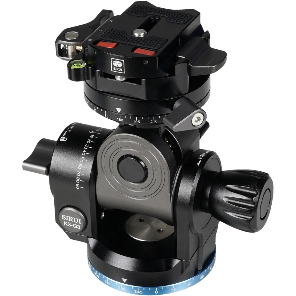 Sirui KS-G3 Geared Head Camera Tripod Ball Head with Plate Arca Swiss Compatible - Image 3 of 4