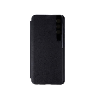 FÜR XIAOMI POCO X5 PRO - SMART VIEW TPU Case Hülle Handy Tasche Buch SCHWARZ