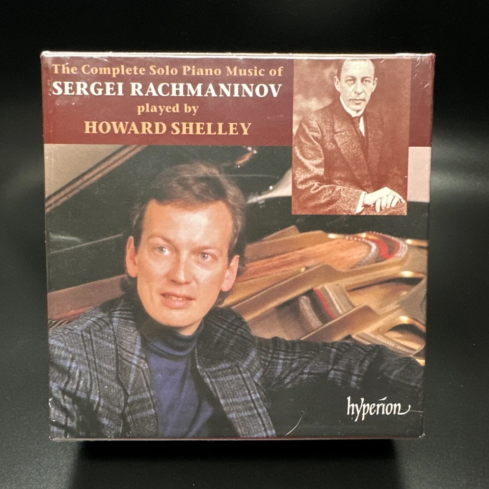 Complete Solo Piano Music of Rachmaninov, Shelley [Hyperion 8 CD Box Set] SEALED - Image 2 of 4