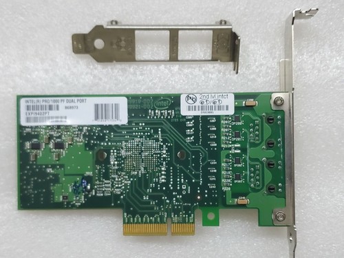 INTEL EXPI9402PT PRO/1000 Dual Port Server Adapter PCI-E Network Card 82571 - Picture 2 of 4