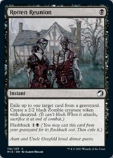 MTG Innistrad Midnight Hunt *FOIL* C Rotten Reunion #119