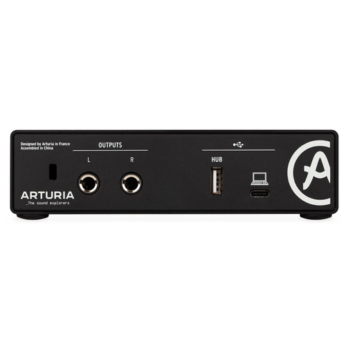 Arturia Minifuse 1 USB Audio Interface 1 in/ 2 out - Black - Belfield Music - BM - Picture 3 of 4