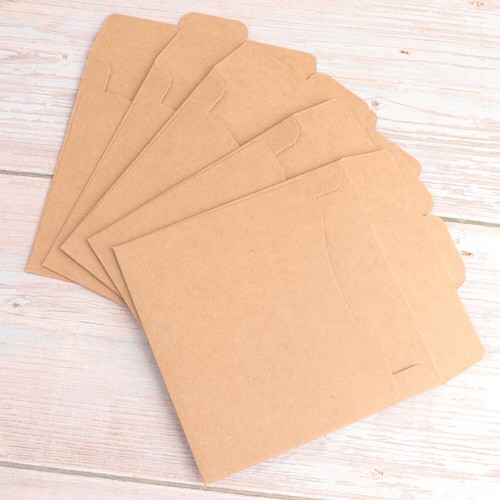 30 Pcs Packaging Envelopes Thicken Portable Kraft Paper Packing Bag Home Shop - Afbeelding 10 van 12