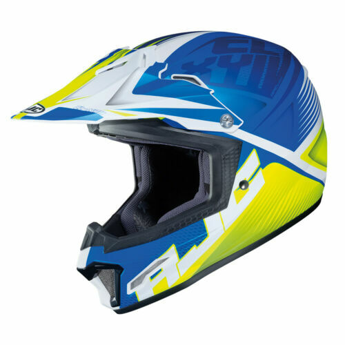 hjc cl x5y mammoth medium mx helmets HJC CL-X5Y MAMMOTH MEDIUM YOUTH MOTOCROSS MX HELMET DOT USED BLACK WHITE  SILVER
