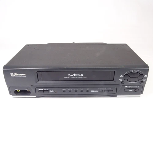 Emerson VCR Recorder EWV401B Tested Working No Remote