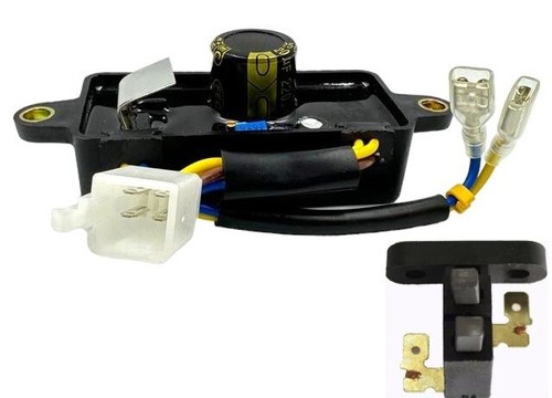 Avr 2 Pour 4 Kw, 2 X Carbone Brosse Générateur Pièces Automatique Voltage Lève - Bild 13 von 13