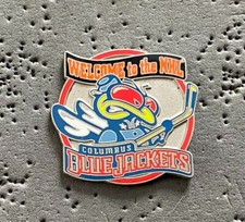 Columbus Blue Jackets Welcome to the NHL Hockey Pin