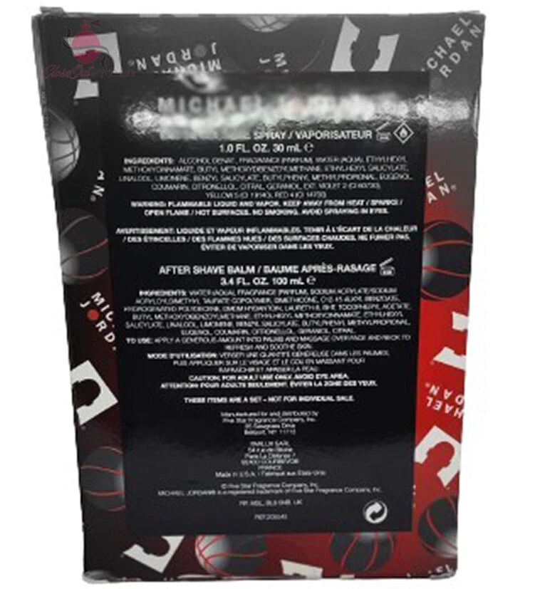 Juego de 2 piezas Michael Jordan por Michael Jordan para hombre-1,0 oz EDC Sp+3,4 oz AS/Balm Foto 3 de 3