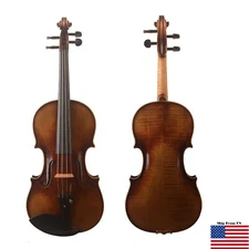 Skill oil anti!A Strad 1715 "The Cremoneser "Best model 4/4 violin,professional！