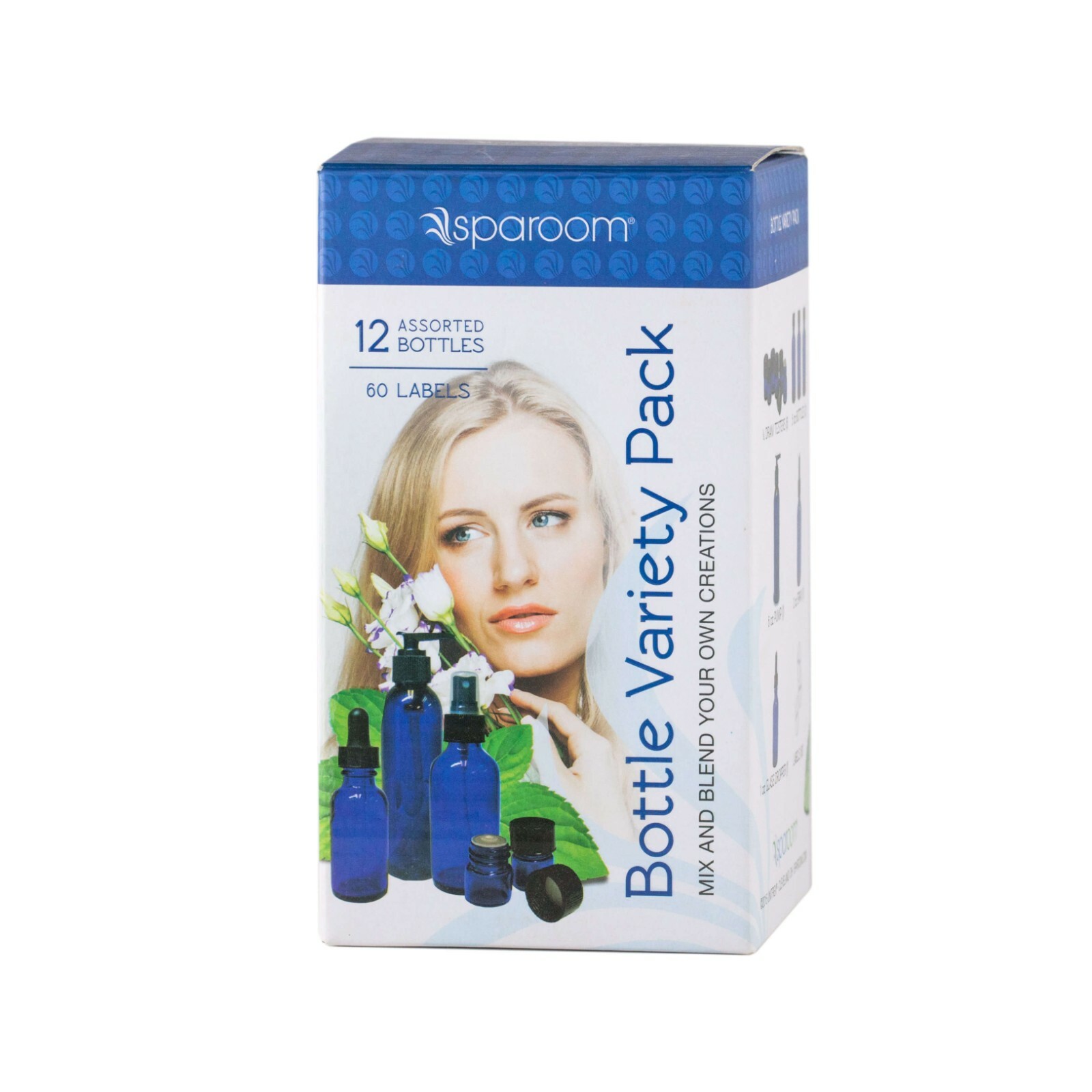 Blue Apothecary Essential Oil Variety Pack Bottles Containers 