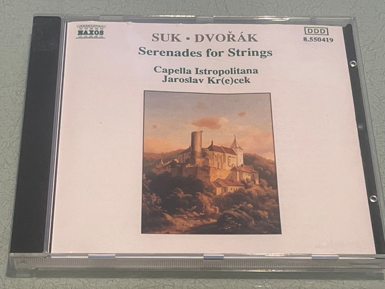 SUK - Dvorak - Serenades For Strings - Capella  Istropolitana - CD Album 1991