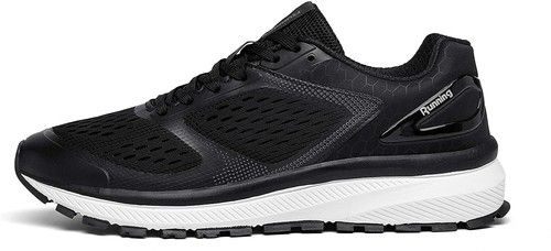 Running Trainers Lightweight With Cushioned Insole RRP £33.49 Black UK 9 EU 43 - Picture 2 of 3