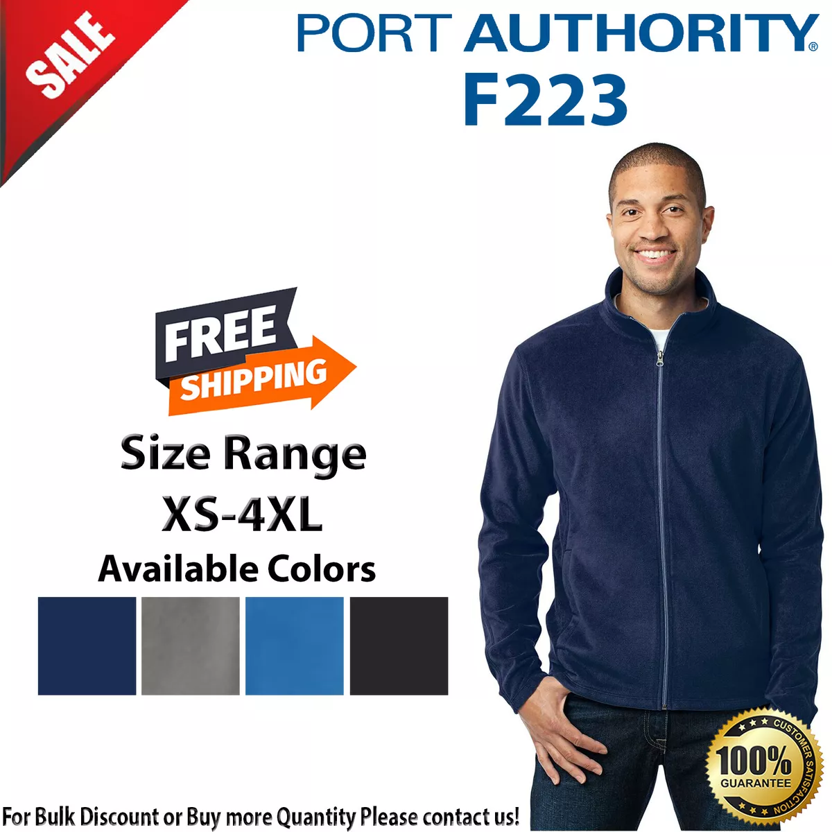 Port Authority Microfleece Jacket.