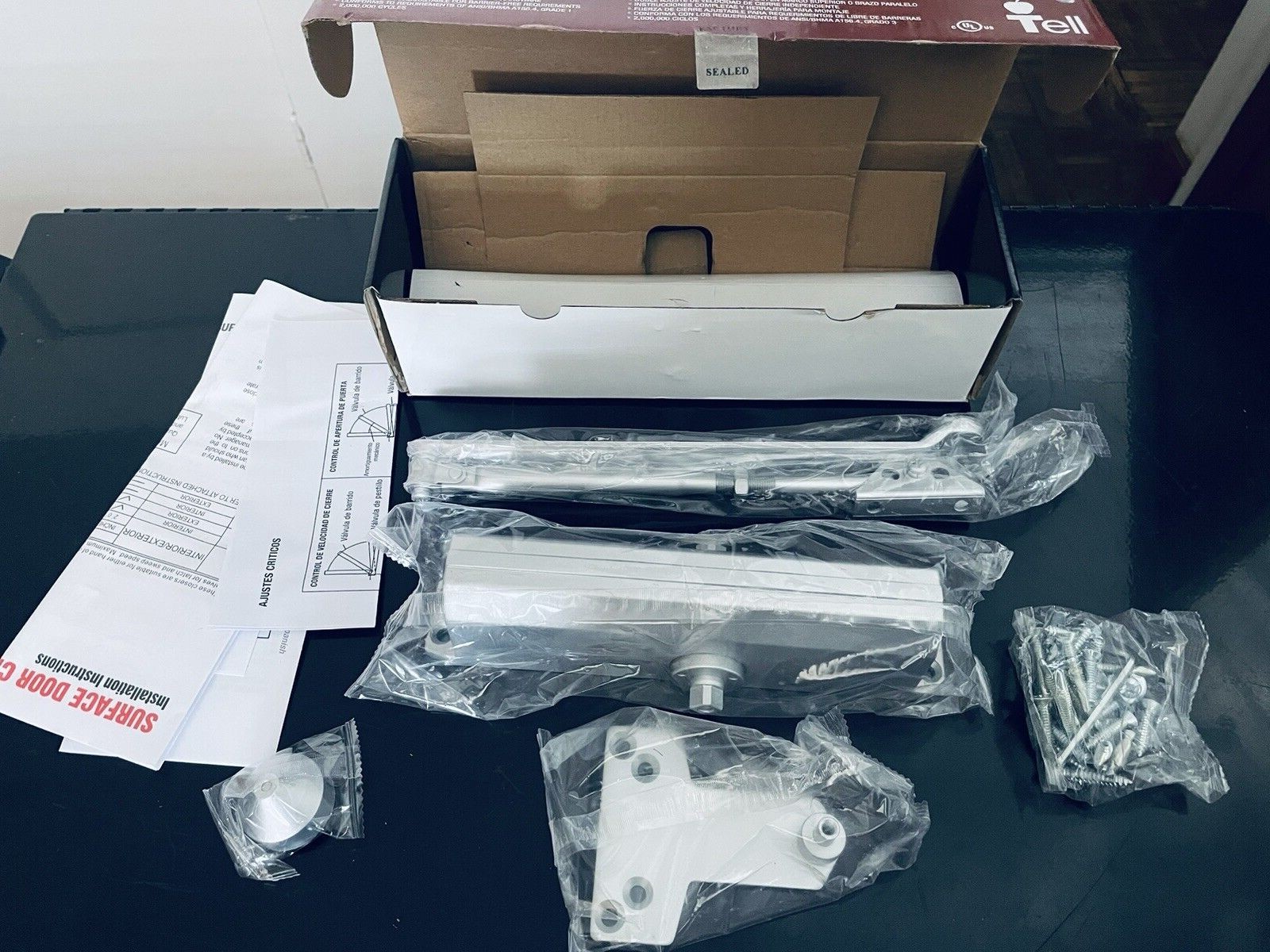 Commercial Door Closer TELL 600 Series Interior or Exterior. NEW eBay