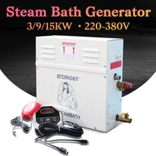 steam generator sauna bath (Includes Steam Generator,Control,Steam Head, Cable)