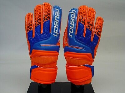 Centralizar Comunista factible Reusch Soccer Goalie Gloves Prisma Finger Support Junior SZ 7 387280I INV |  eBay