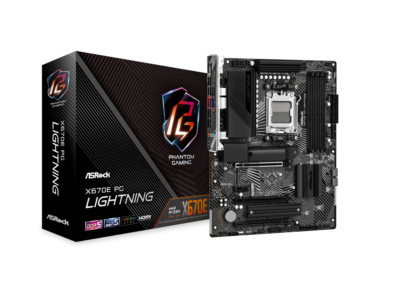 ASRock X670E PG Lightning AM5 ATX AMD Motherboard