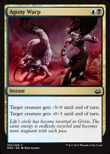 Agony Warp x4 - Modern Masters 2017 - NM-Mint, English - Modern Masters 2017