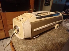 Electrolux Super J Canister Vacuum  Base Unit Only Jubilee Gold check bag light