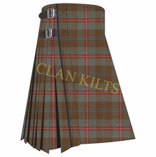 Scottish Traditional Clan Young Weathered Handmade 8-yard Tartan Kilt For Men