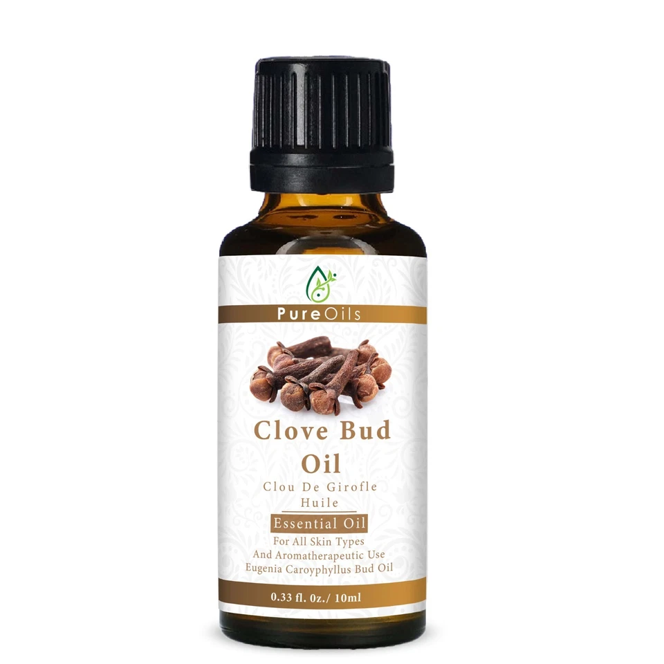ESSPEE NATURALS 100% Pure Clove Bud Essential Oil For Aromatherapy Home Fragrance -10 ml UK FAST