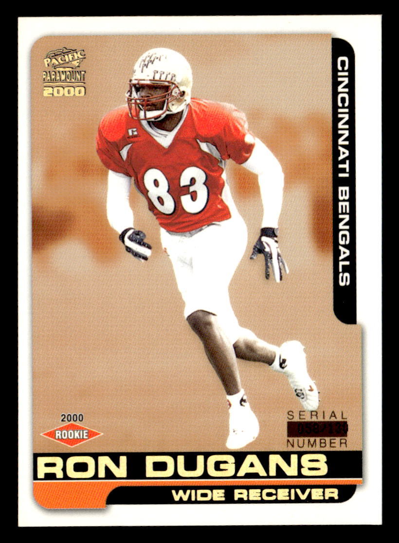 Ron Dugans 2000 Pacific Paramount Rookie Card #49 Florida State