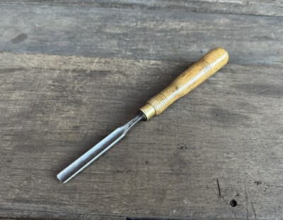 Vintage 3/8'' I Sorby Holz Hohlbeitel Stechbeitel Schreiner Holzbearbeitung altes Werkzeug