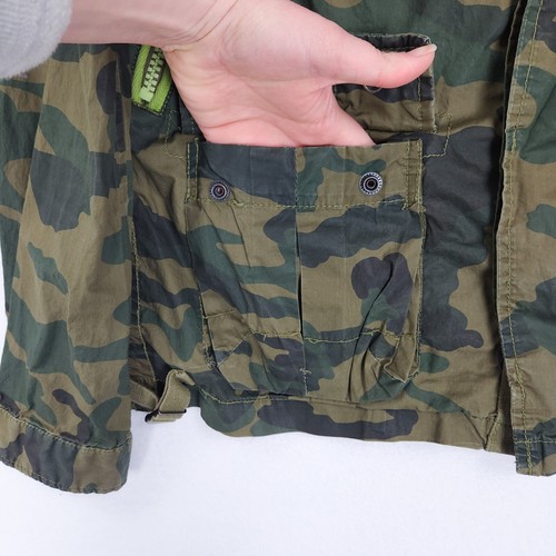 Superdry Jacket Men XL Green Camo Penultimate Service Lite British Design JPN - 第 7/15 張圖片