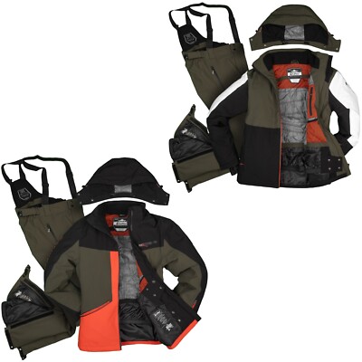 Killtec Herren Skianzug Größe S-4XL Winteranzug Skijacke + Skihose wasserdicht