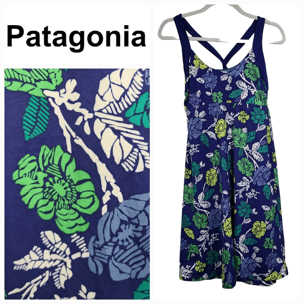 Patagonia Morning Glory Halter Dress Liberty Floral Printed Athleisure Outdoor S | eBay Patagonia Morning Glory Halter Dress Liberty Floral Printed Athleisure Outdoor S | eBay