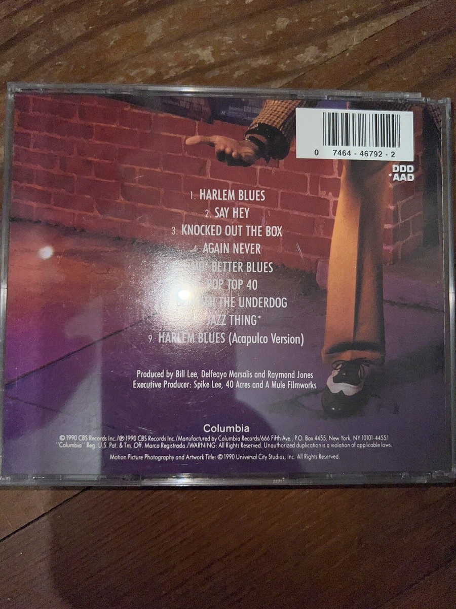 Music from Mo' Better Blues (CD, 1990) Branford Marsalis