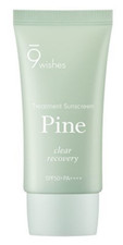 9wishes Pine Treatment Sunscreen 50ml SPF50 PA   Whitening Korea Cosmetic